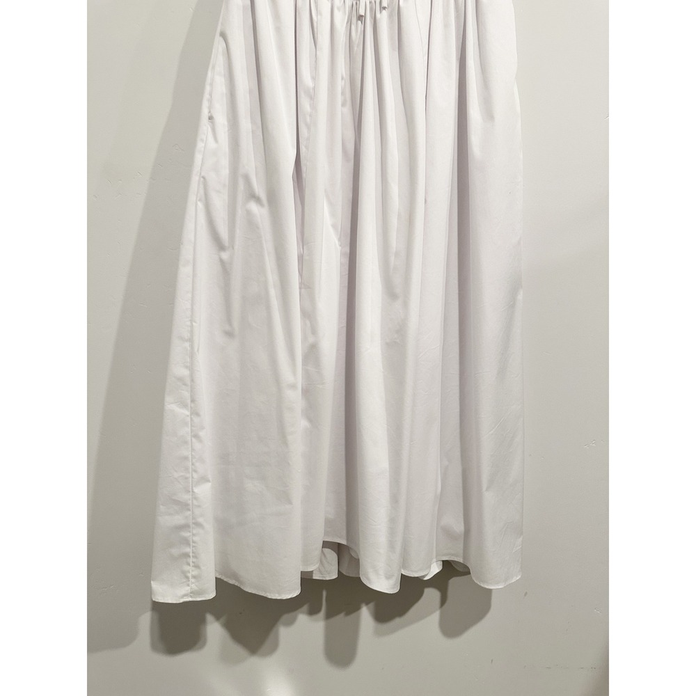 House of CB Emmelina White Cotton Corset Sundress Size Medium - Picture 8 of 14